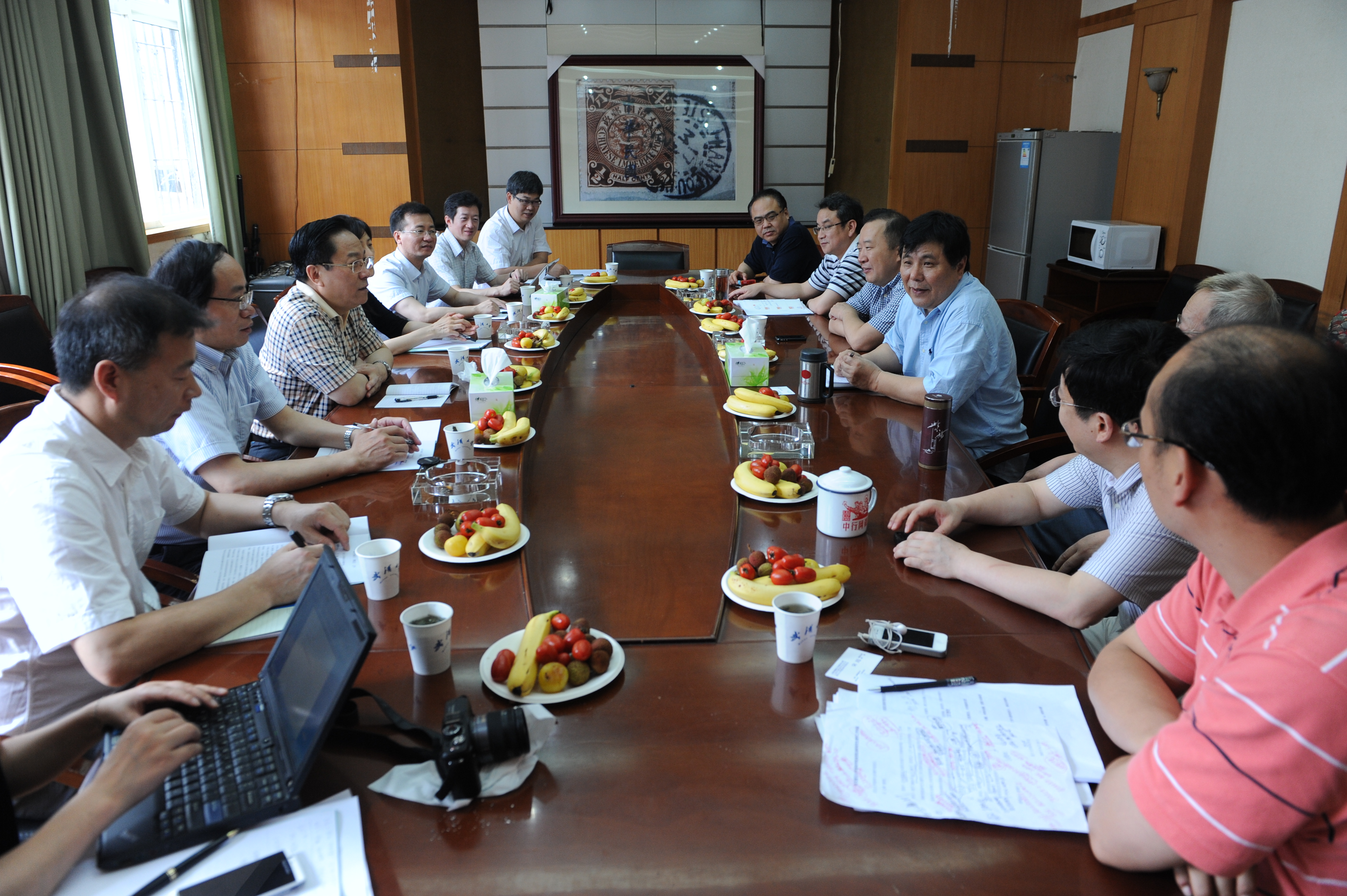 复旦大学新闻学院来有爱爱
调研交流